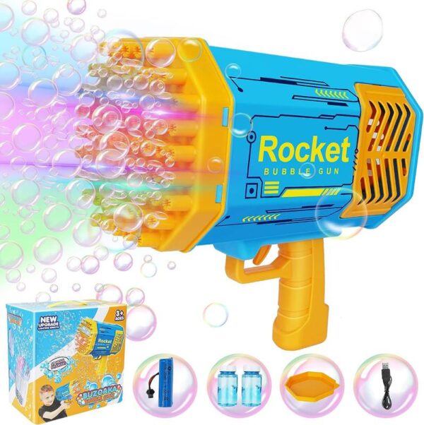 Bubble Gun With 69 Holes